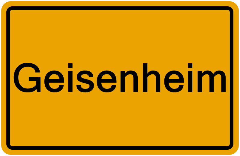 Handelsregisterauszug Geisenheim