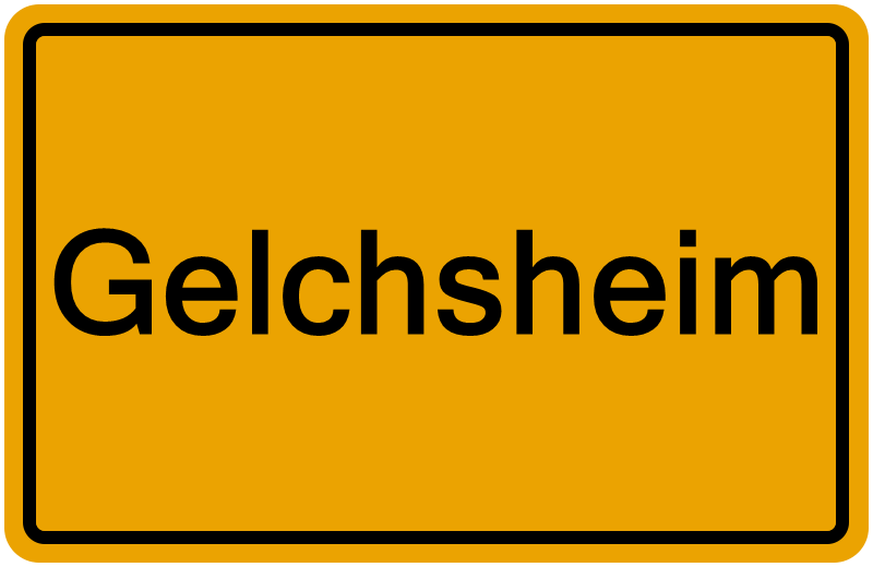 Handelsregisterauszug Gelchsheim