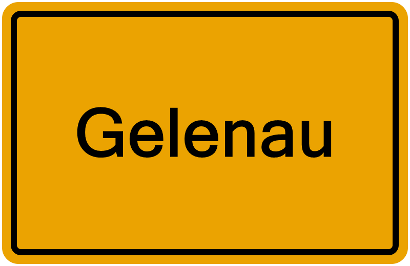 Handelsregisterauszug Gelenau