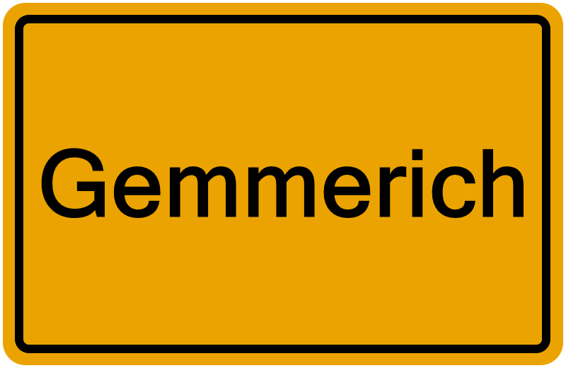 Handelsregisterauszug Gemmerich
