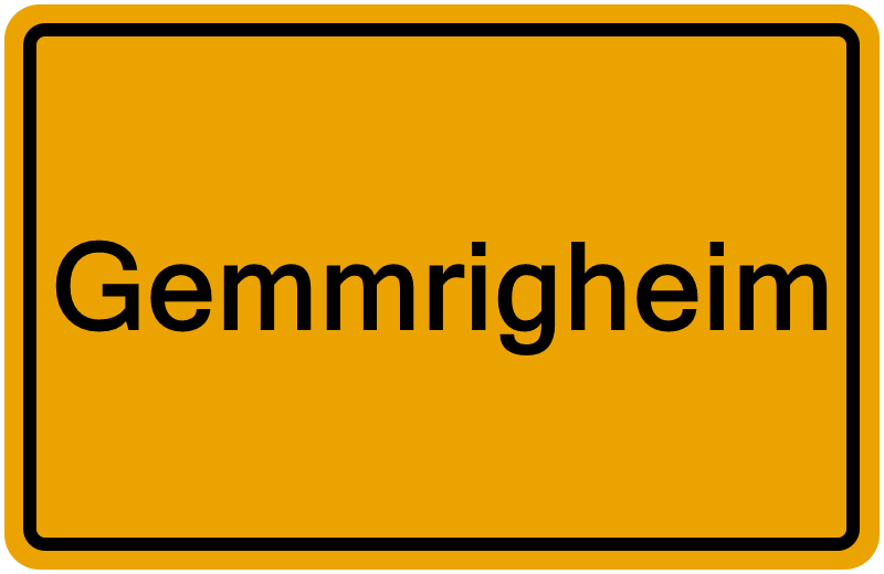 Handelsregisterauszug Gemmrigheim