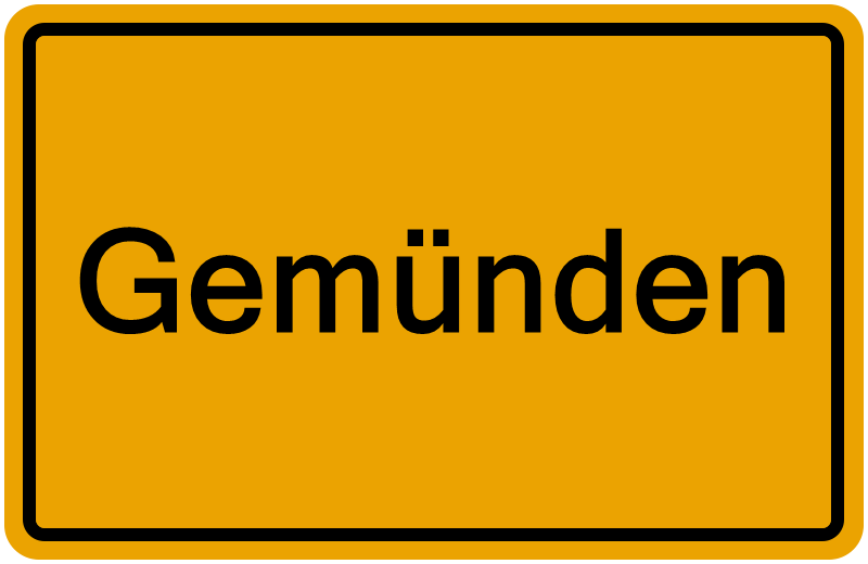 Handelsregisterauszug Gemünden