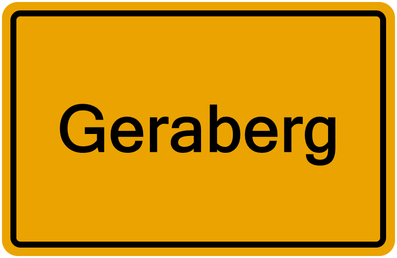 Handelsregisterauszug Geraberg