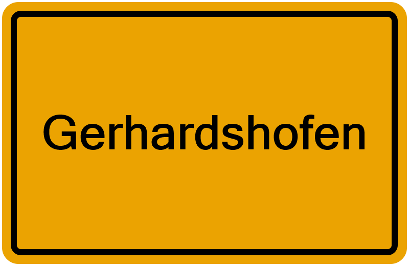 Handelsregisterauszug Gerhardshofen