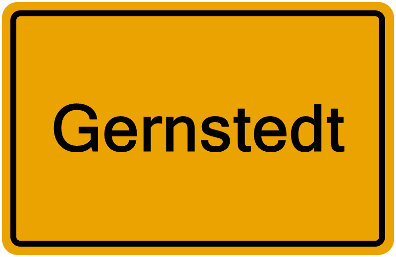 Handelsregisterauszug Gernstedt