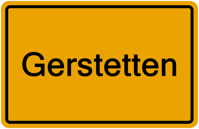 Handelsregisterauszug Gerstetten