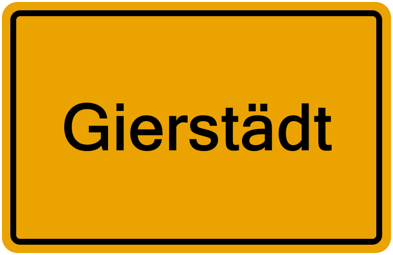 Handelsregisterauszug Gierstädt