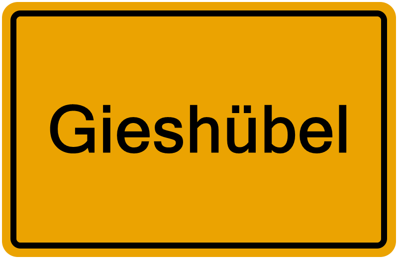 Handelsregisterauszug Gieshübel
