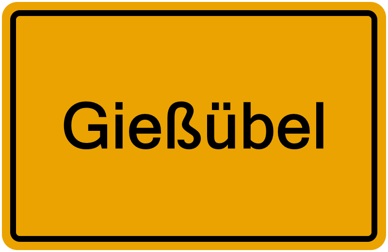 Handelsregisterauszug Gießübel