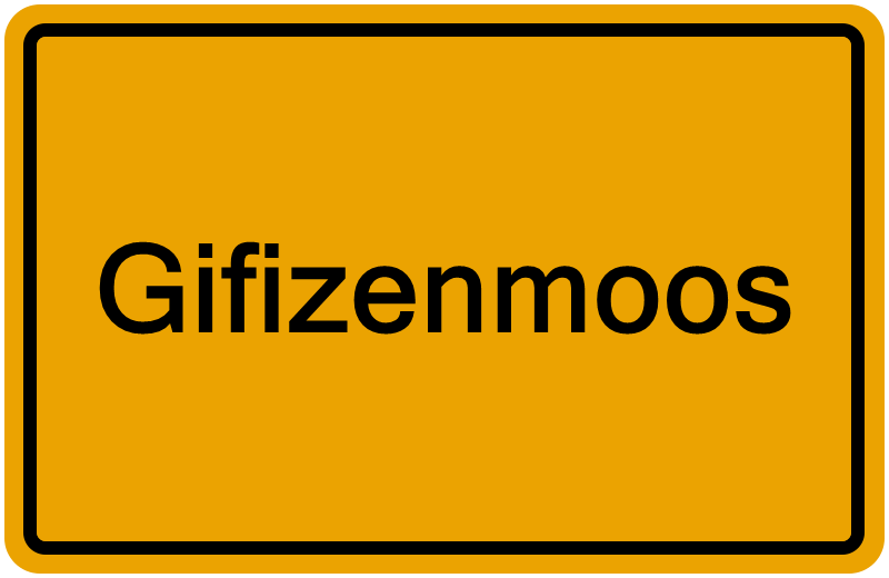 Handelsregisterauszug Gifizenmoos