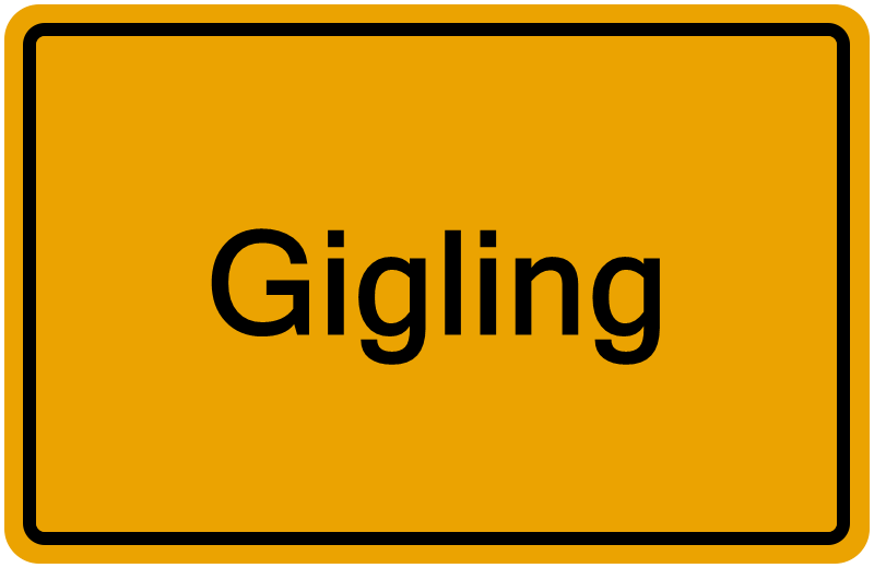 Handelsregisterauszug Gigling