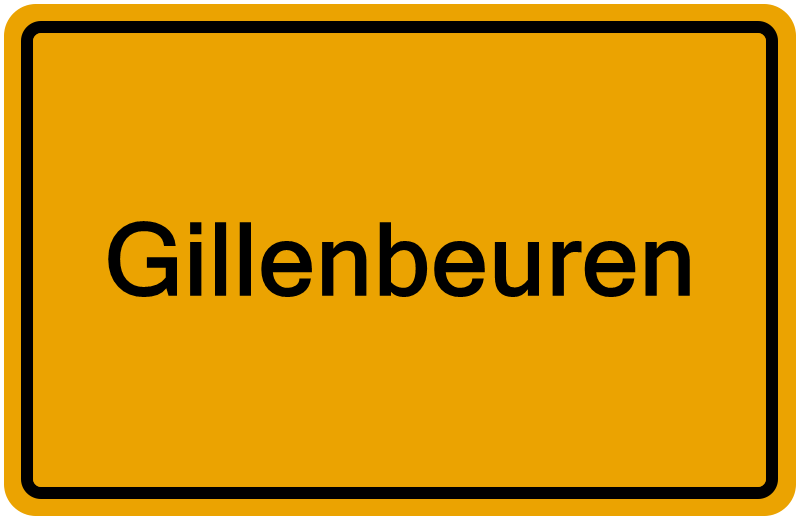 Handelsregisterauszug Gillenbeuren