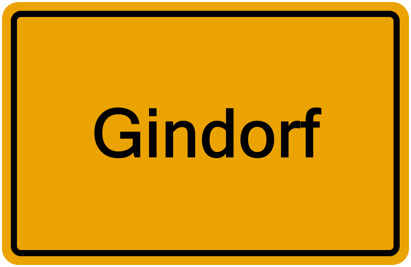 Handelsregisterauszug Gindorf