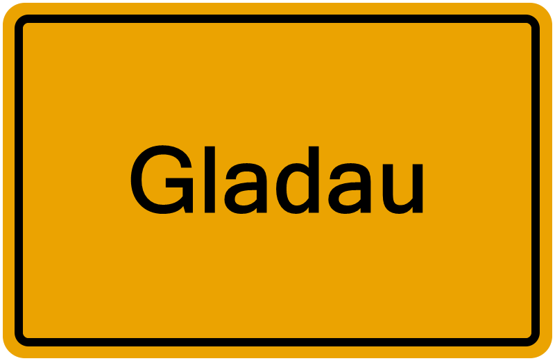 Handelsregisterauszug Gladau