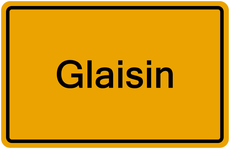 Handelsregisterauszug Glaisin
