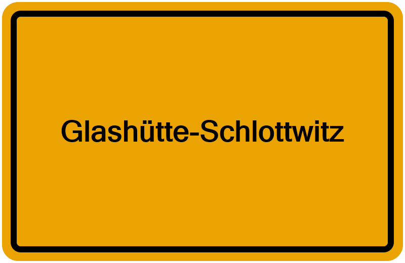 Handelsregisterauszug Glashütte-Schlottwitz