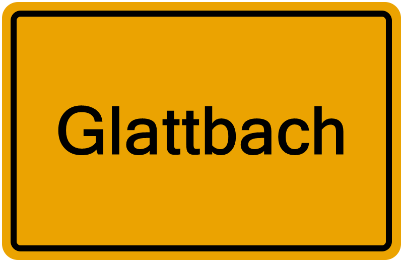 Handelsregisterauszug Glattbach