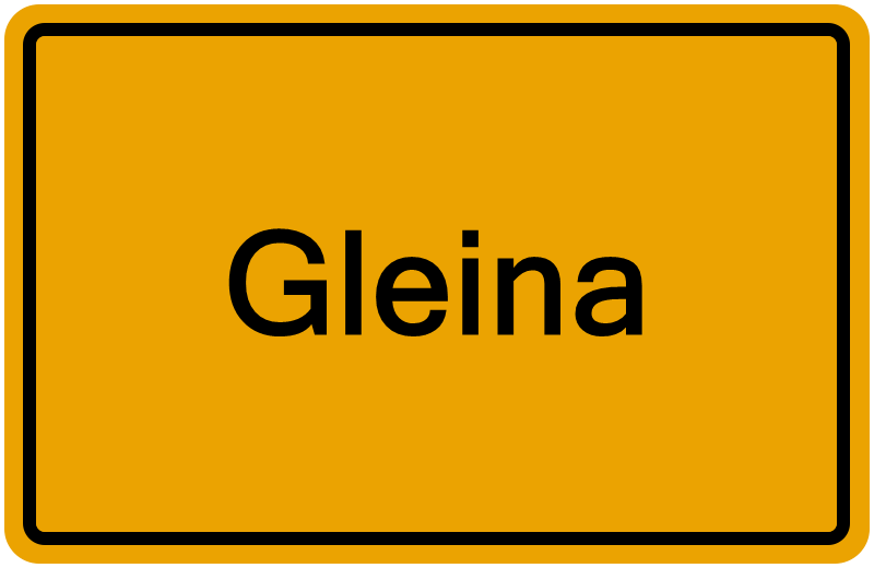 Handelsregisterauszug Gleina