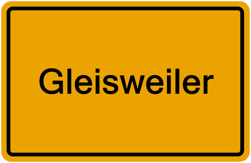 Handelsregisterauszug Gleisweiler