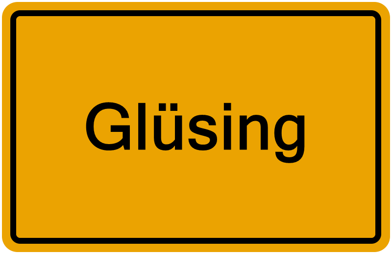 Handelsregisterauszug Glüsing