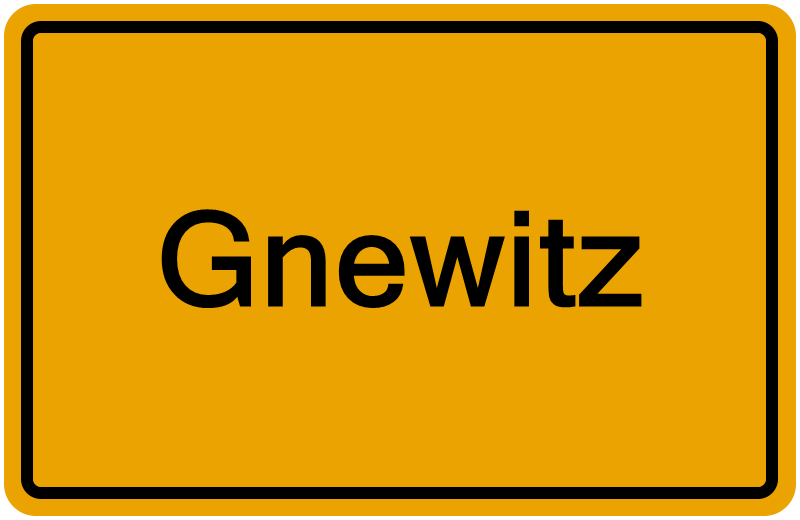 Handelsregisterauszug Gnewitz