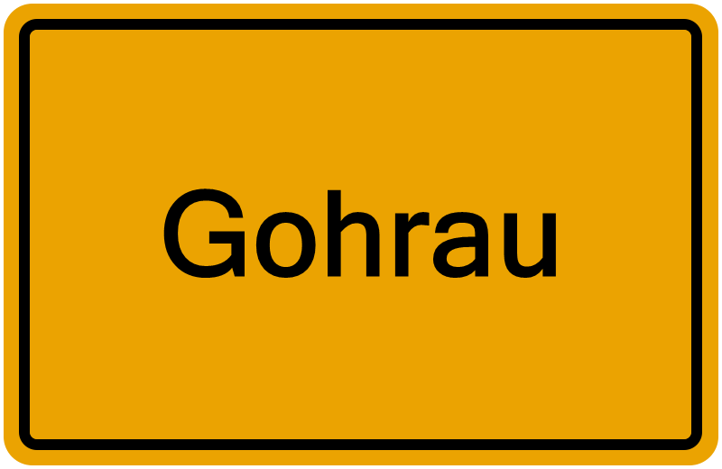 Handelsregisterauszug Gohrau