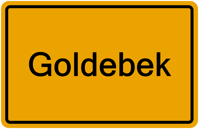 Handelsregisterauszug Goldebek