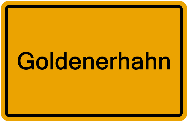 Handelsregisterauszug Goldenerhahn