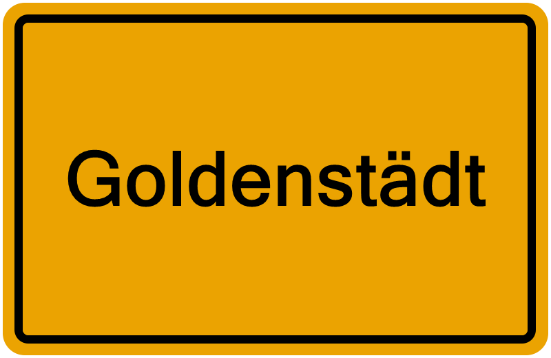 Handelsregisterauszug Goldenstädt