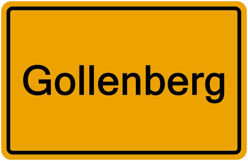 Handelsregisterauszug Gollenberg