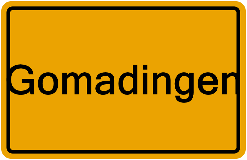 Handelsregisterauszug Gomadingen