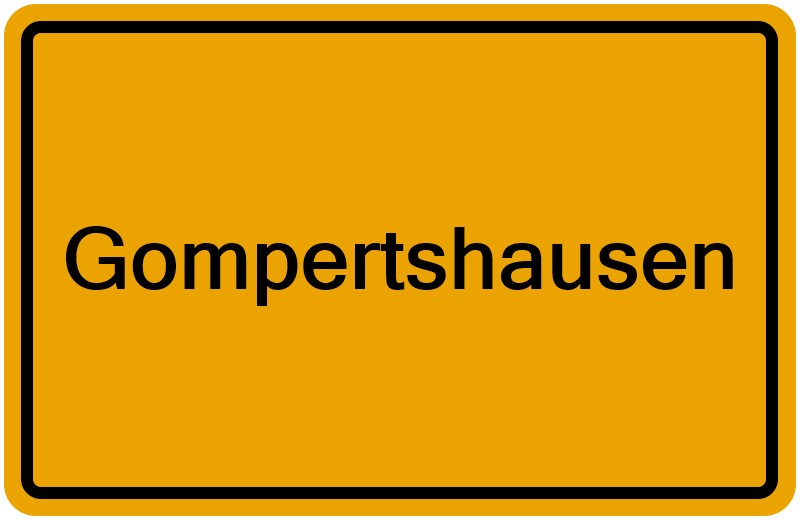 Handelsregisterauszug Gompertshausen