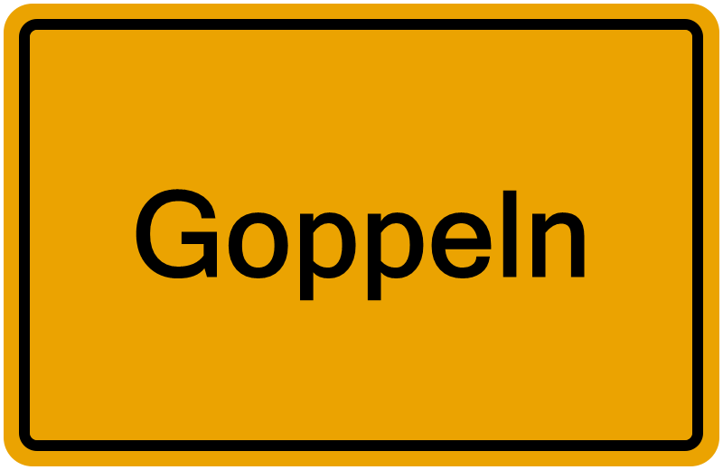 Handelsregisterauszug Goppeln