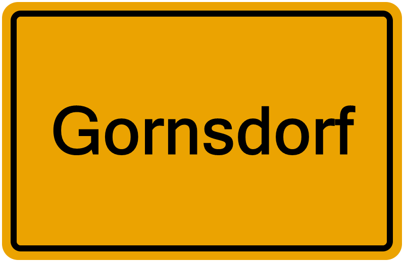 Handelsregisterauszug Gornsdorf