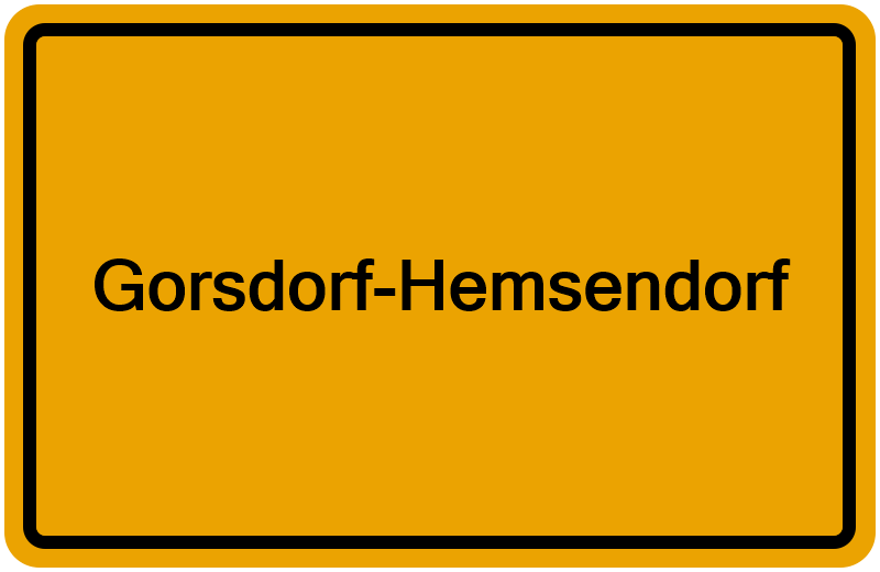 Handelsregisterauszug Gorsdorf-Hemsendorf
