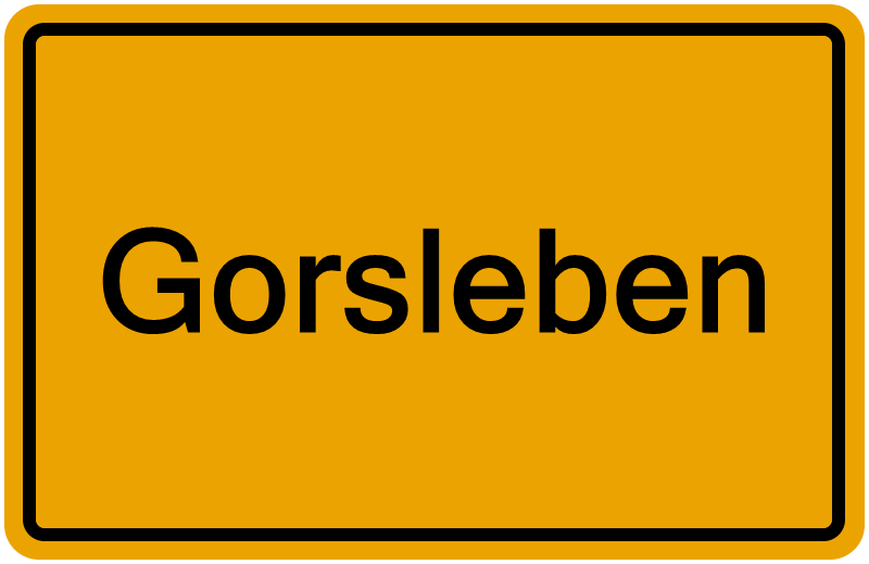 Handelsregisterauszug Gorsleben