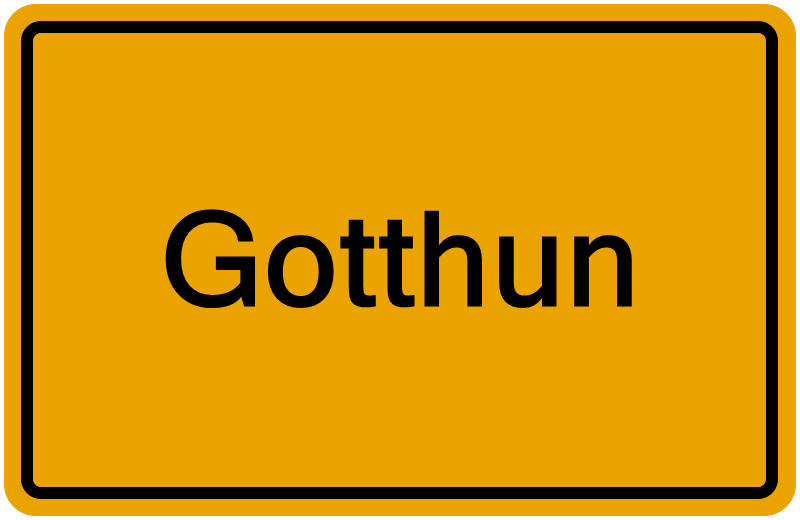 Handelsregisterauszug Gotthun