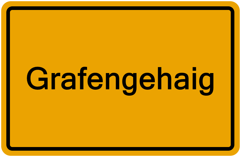 Handelsregisterauszug Grafengehaig