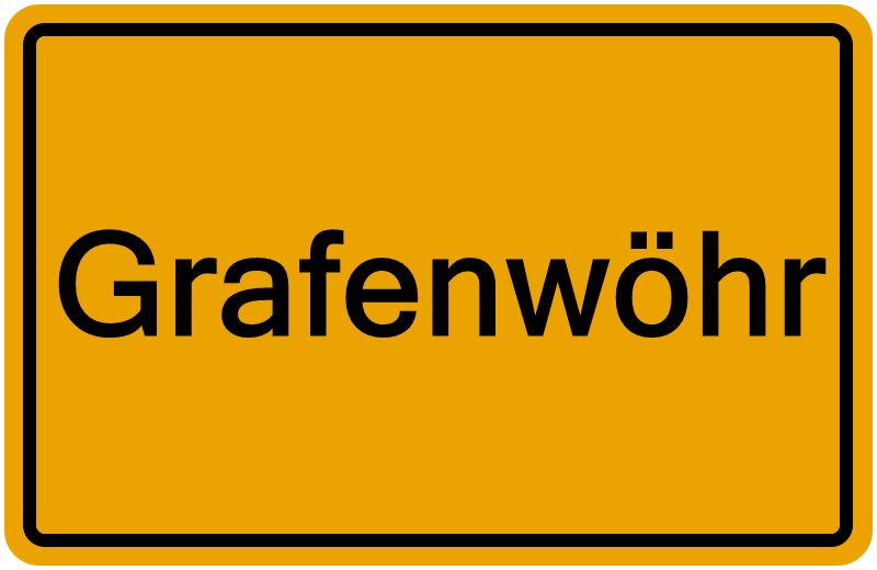 Handelsregisterauszug Grafenwöhr