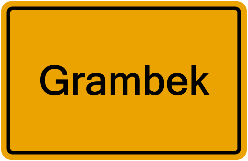 Handelsregisterauszug Grambek