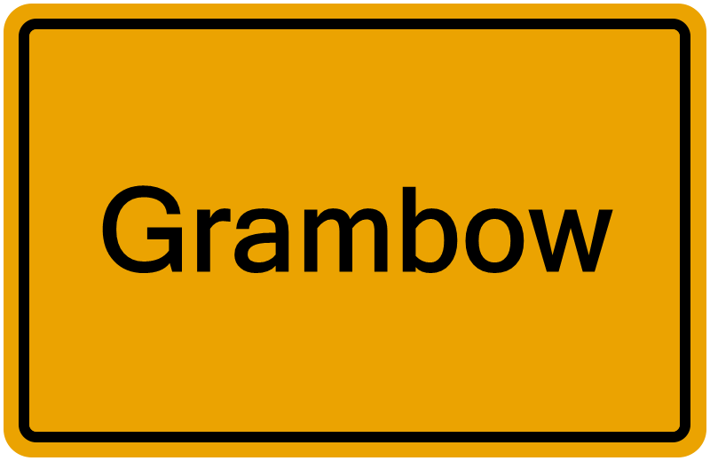 Handelsregisterauszug Grambow