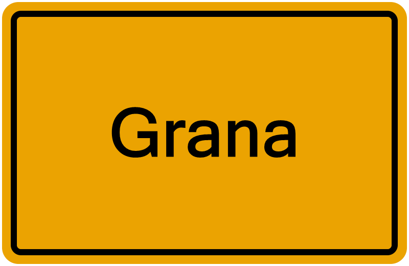 Handelsregisterauszug Grana