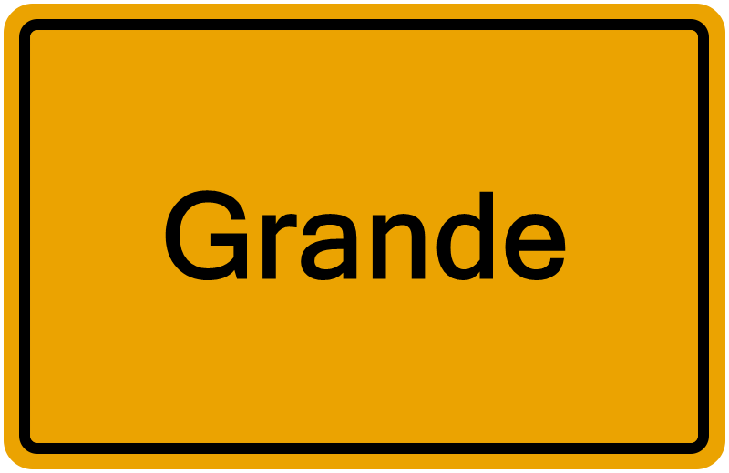 Handelsregisterauszug Grande