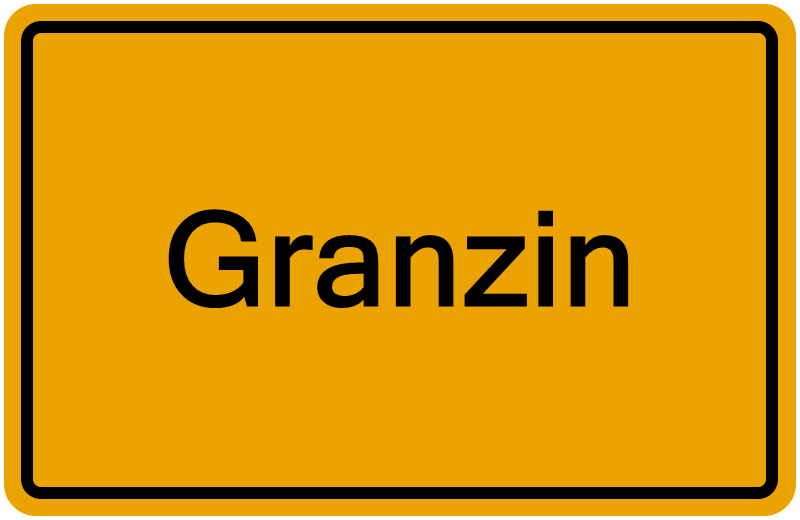 Handelsregisterauszug Granzin