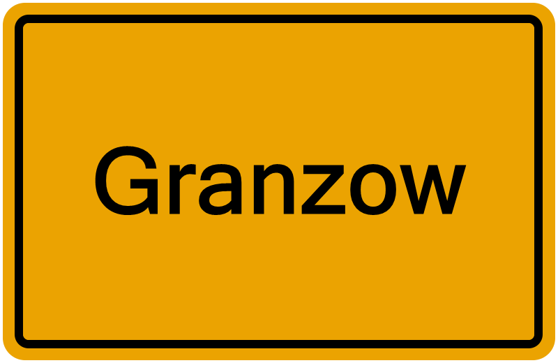 Handelsregisterauszug Granzow