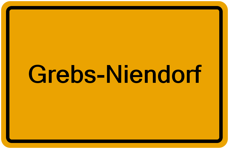 Handelsregisterauszug Grebs-Niendorf