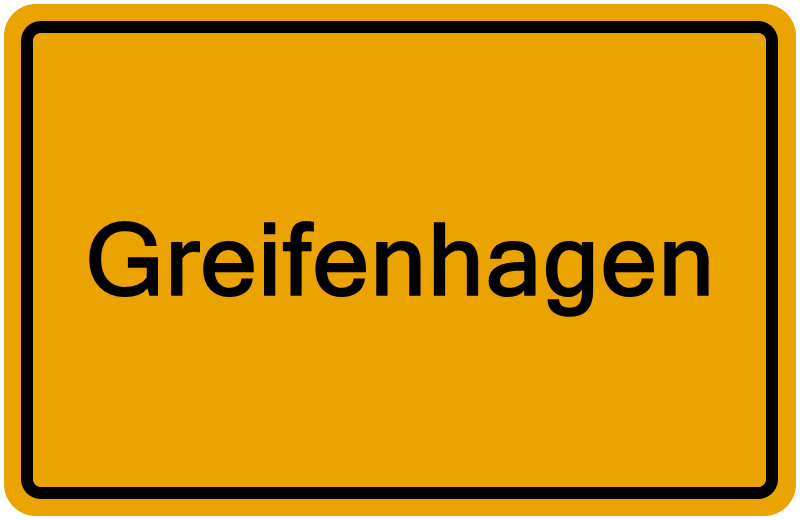 Handelsregisterauszug Greifenhagen