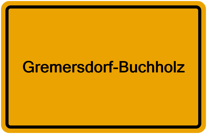 Handelsregisterauszug Gremersdorf-Buchholz