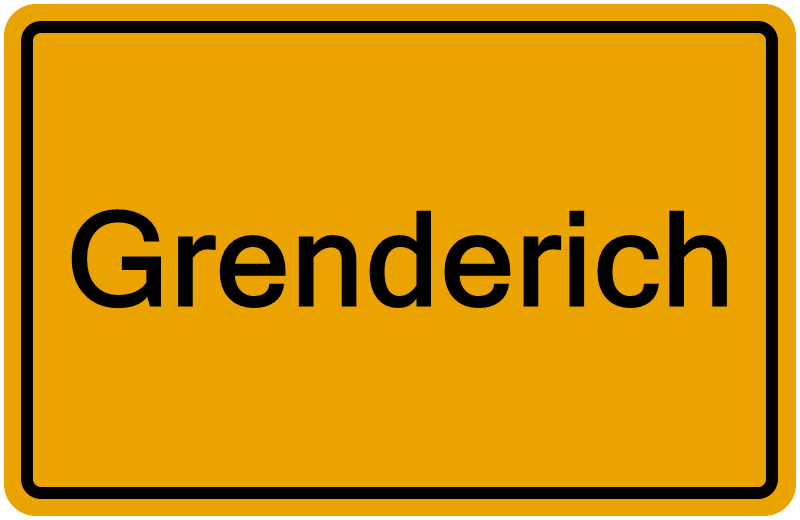 Handelsregisterauszug Grenderich
