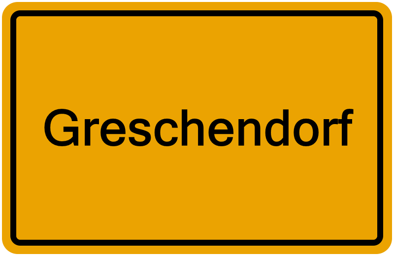 Handelsregisterauszug Greschendorf